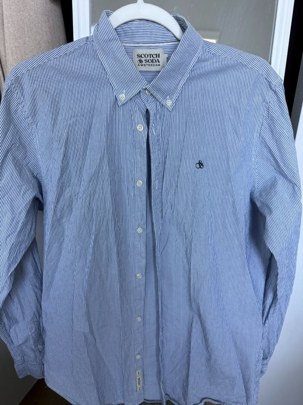 Scotch & Soda Men's Striped Slim Button-Down Shirt